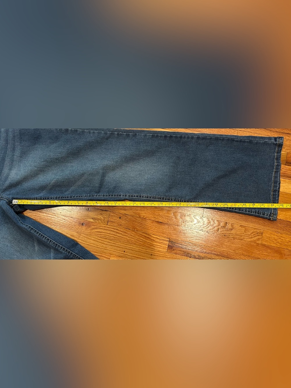 Angels Straight-Leg Jeans in Dark Blue Wash - Picture 5 of 5